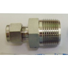 MALE CONNECTOR SUS316 3/8"(OD) x 3/4"(M)NPT